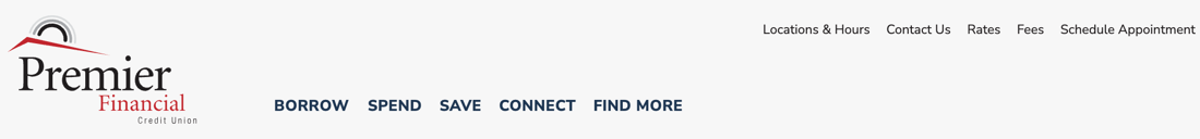 PREMIER FINANCIAL CREDIT UNION